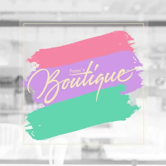 Window Static Clings (Clear)