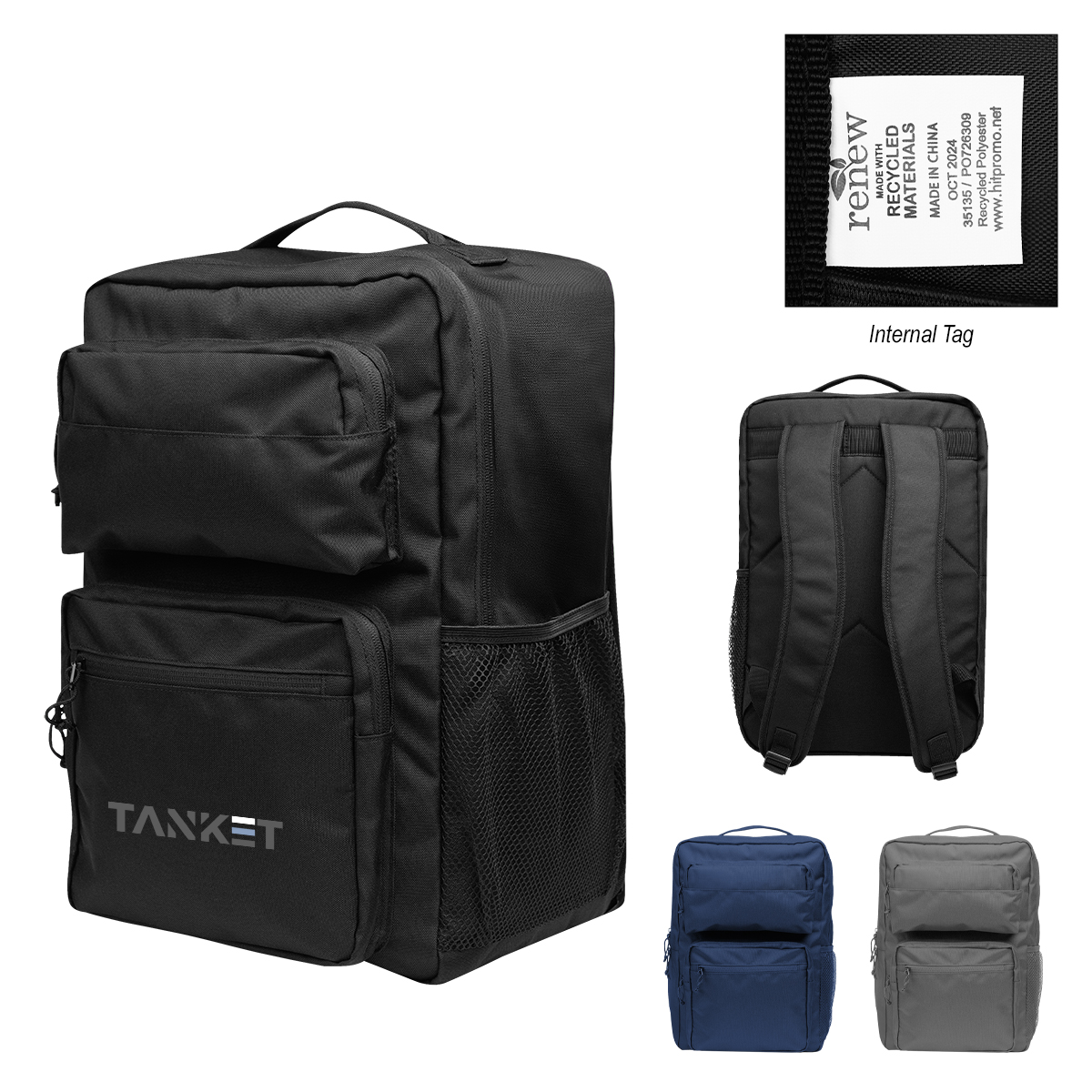 Dakota rPET Laptop Backpack