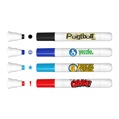 Stamperoos - Washable Ink Stamping Markers - USA Made - Full Color Decal