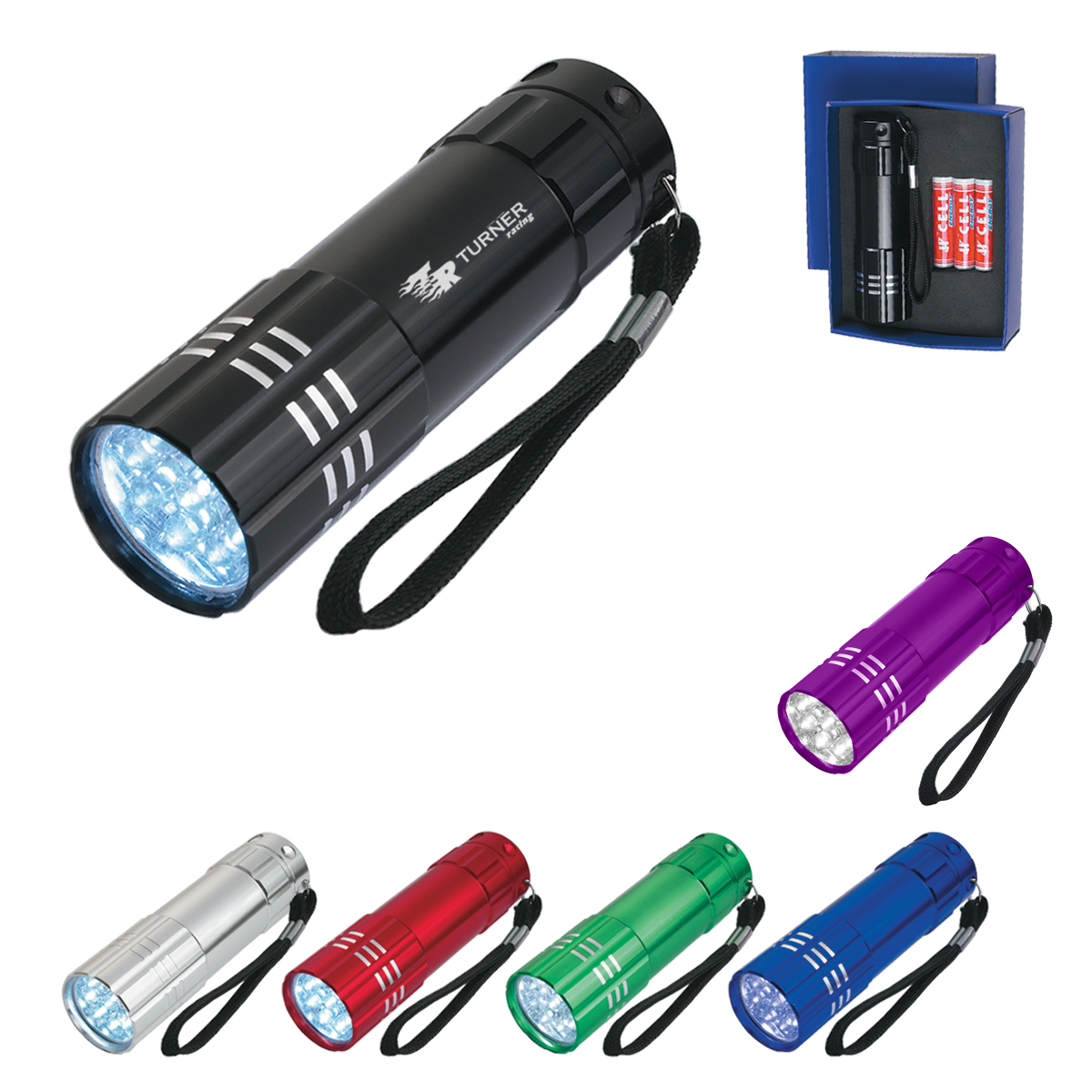 Aluminum LED Flashlight