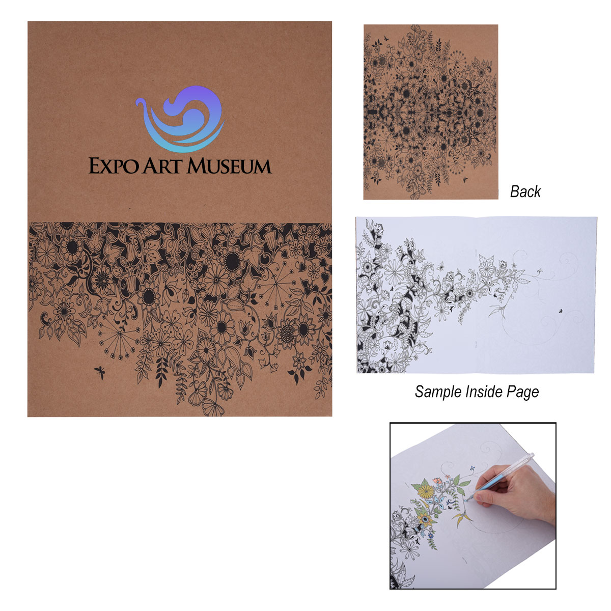 The Art Of Relaxing Adult Coloring Book