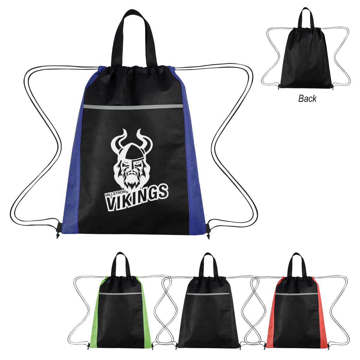 Honeycomb Non-Woven Drawstring Bag