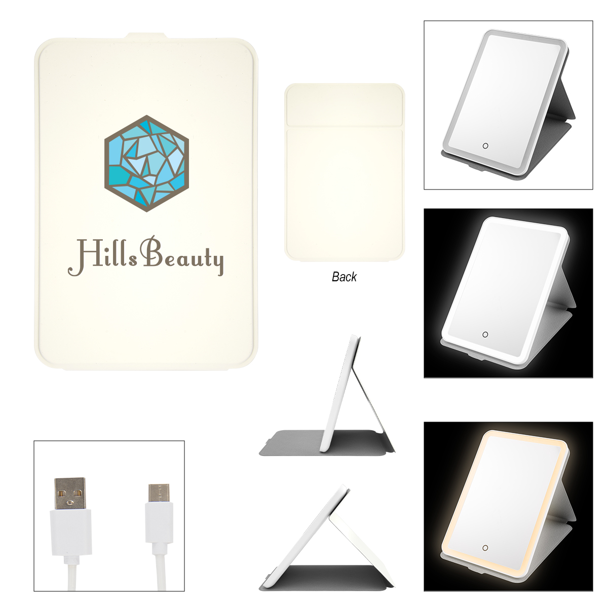 Mirror With LED Light