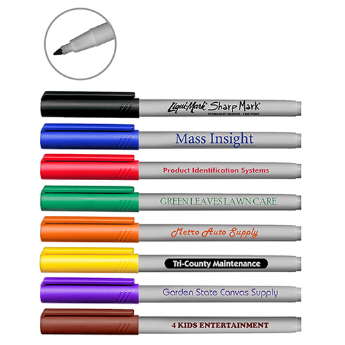 Fine Point Permanent Pocket Markers - USA Made