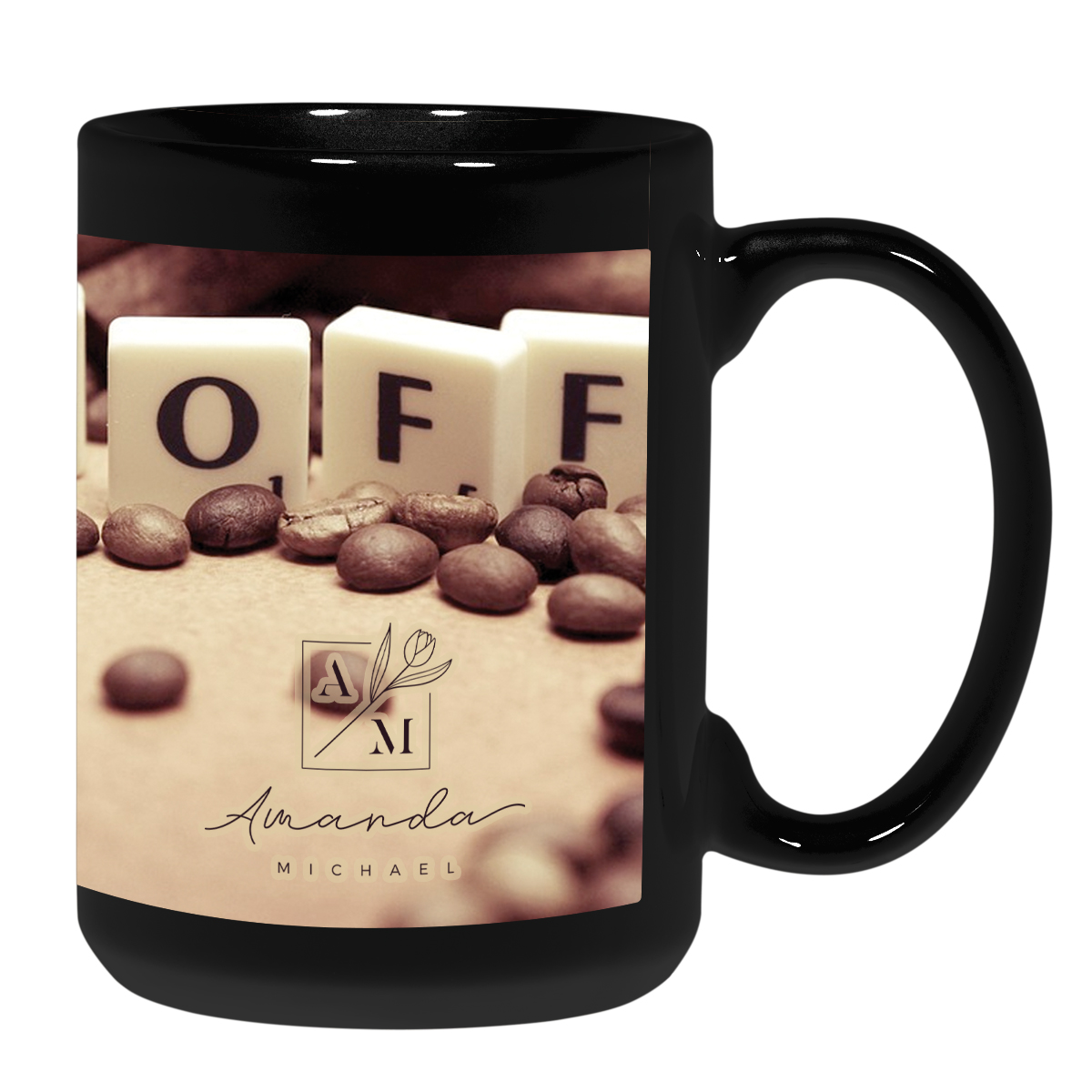 15 Oz. Asher Full Color Mug