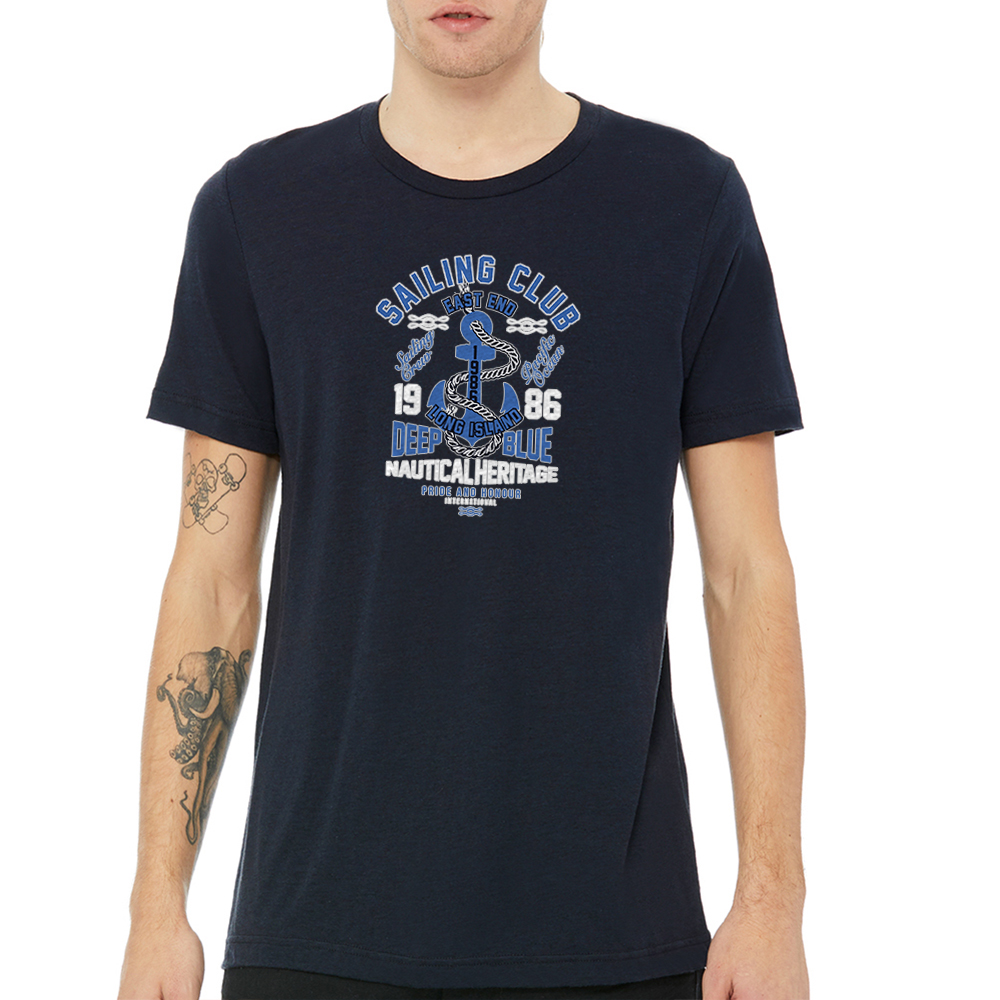 Solid Navy Triblend