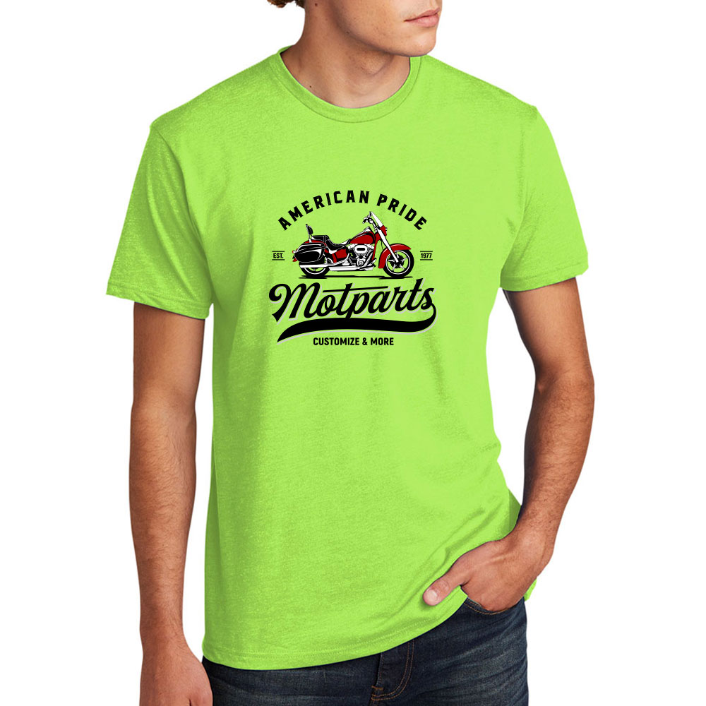 Neon Heather Green