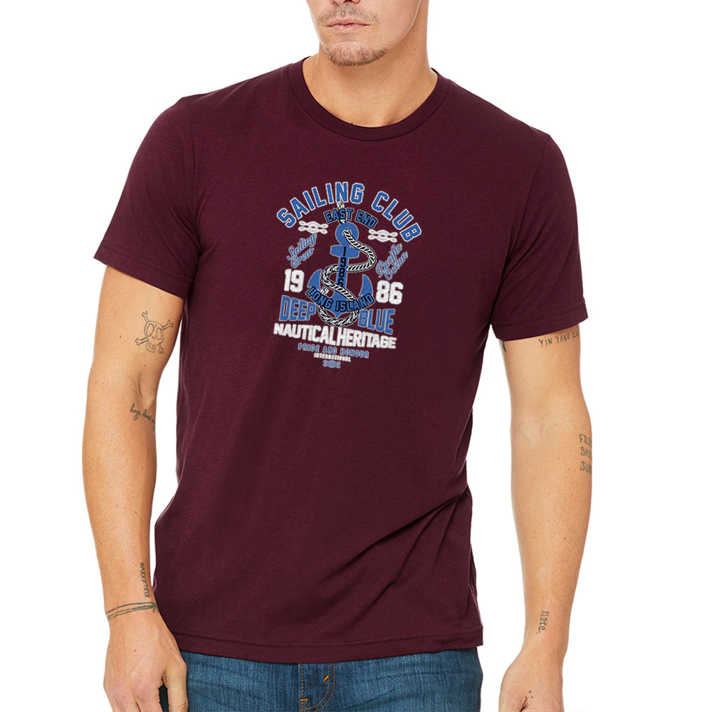 Solid Maroon Triblend