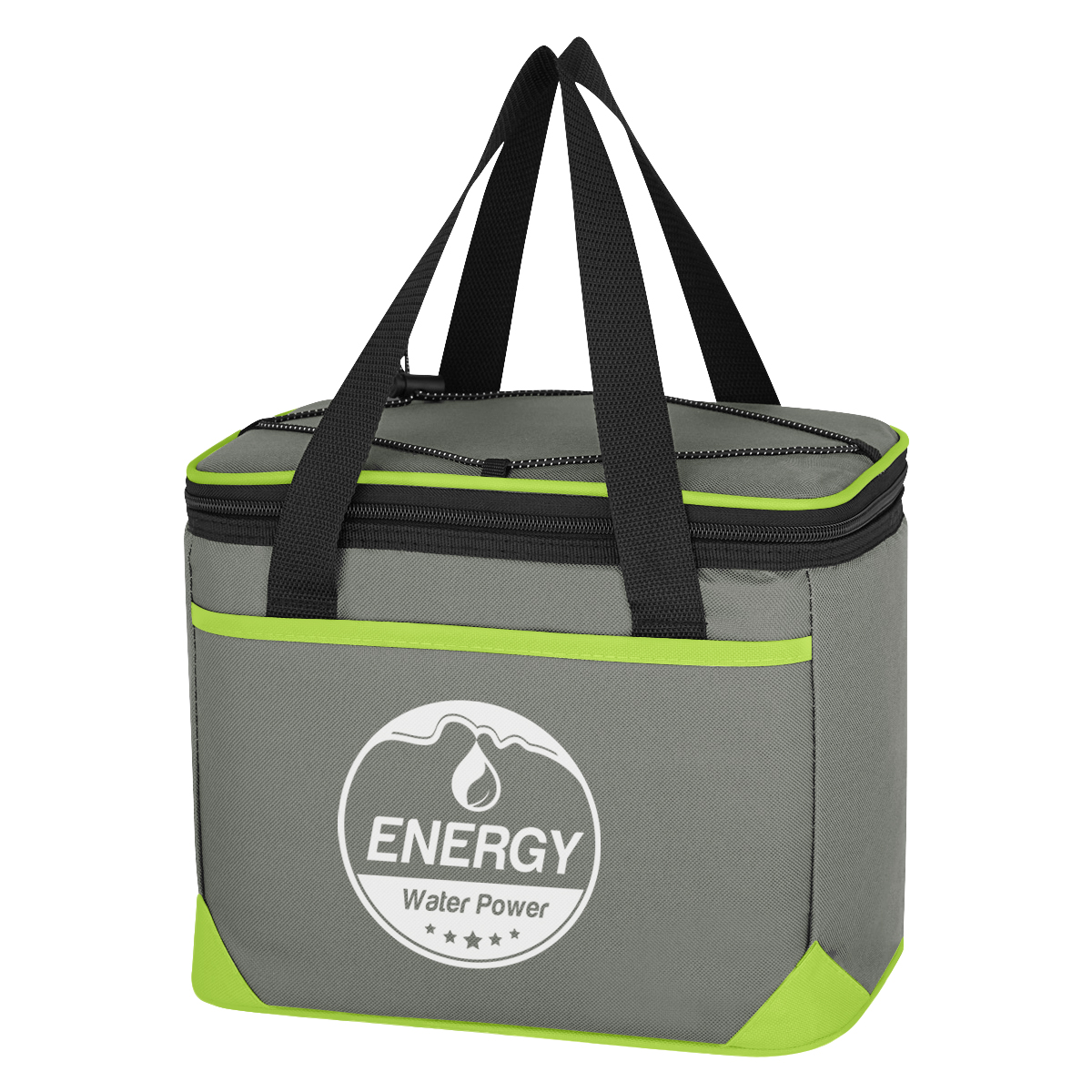 Gray / Lime Green
