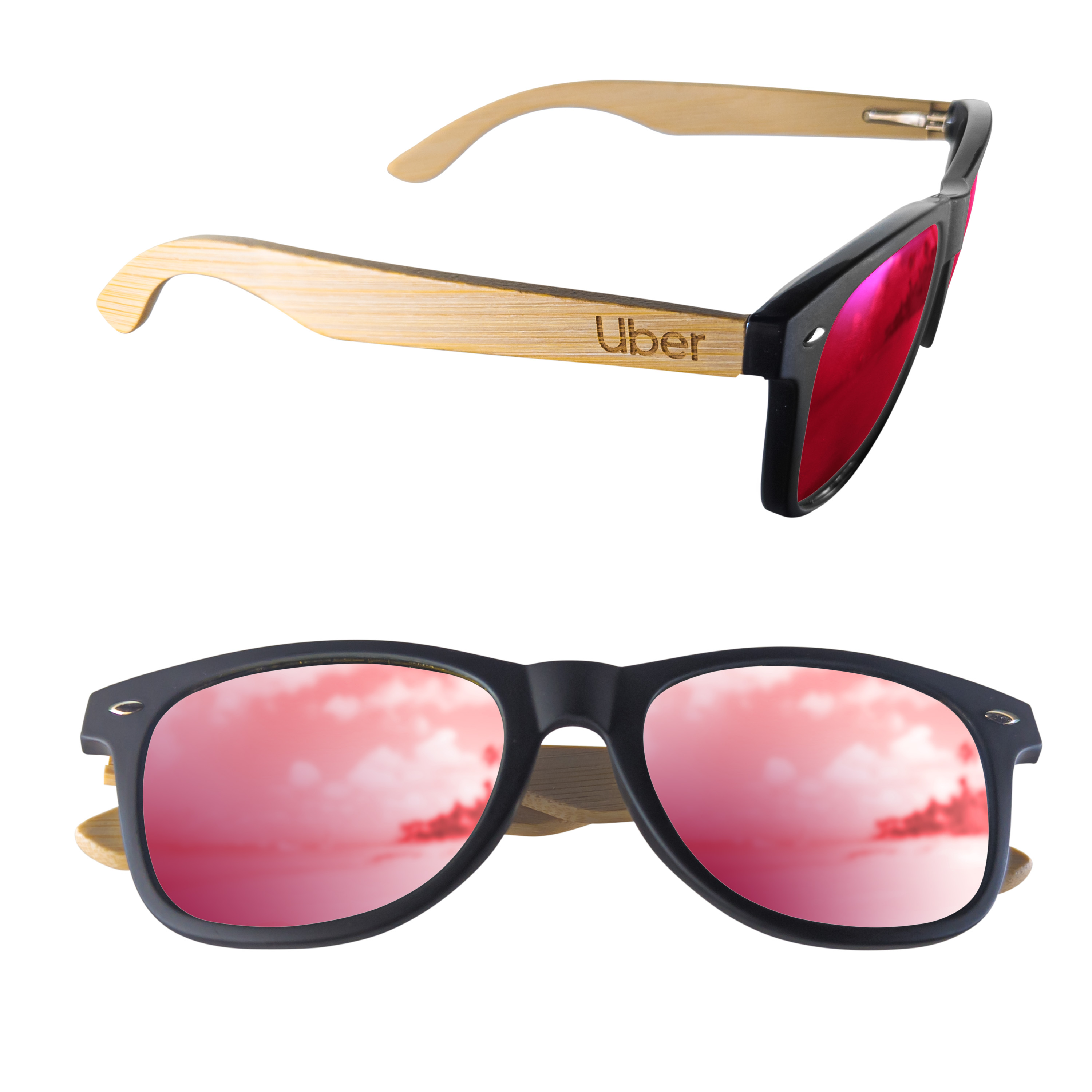  Mirror Red Lens