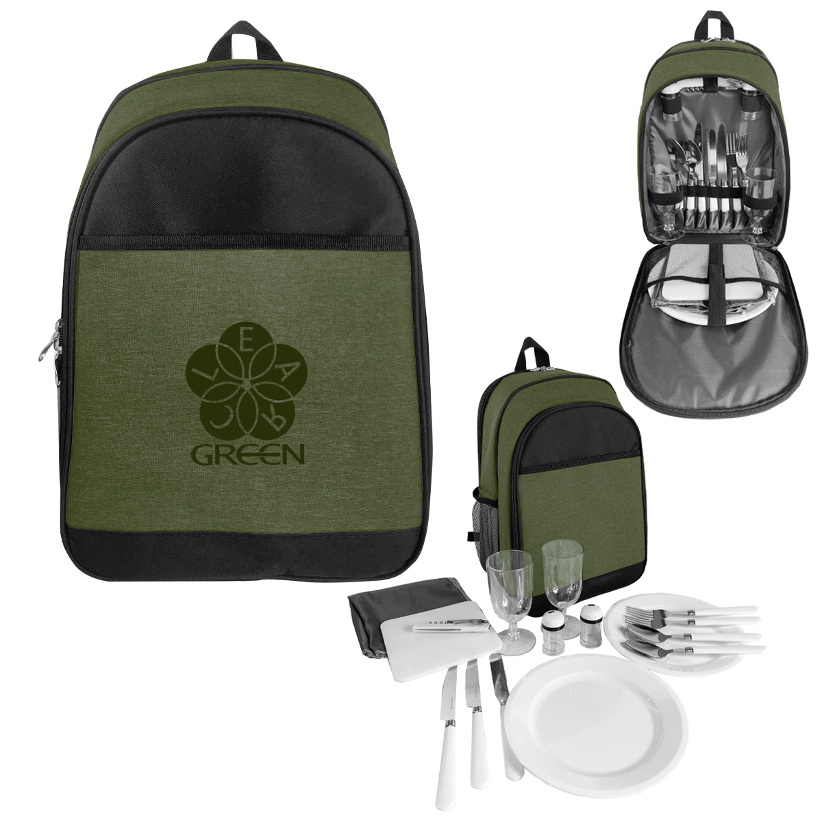 Black / Green
