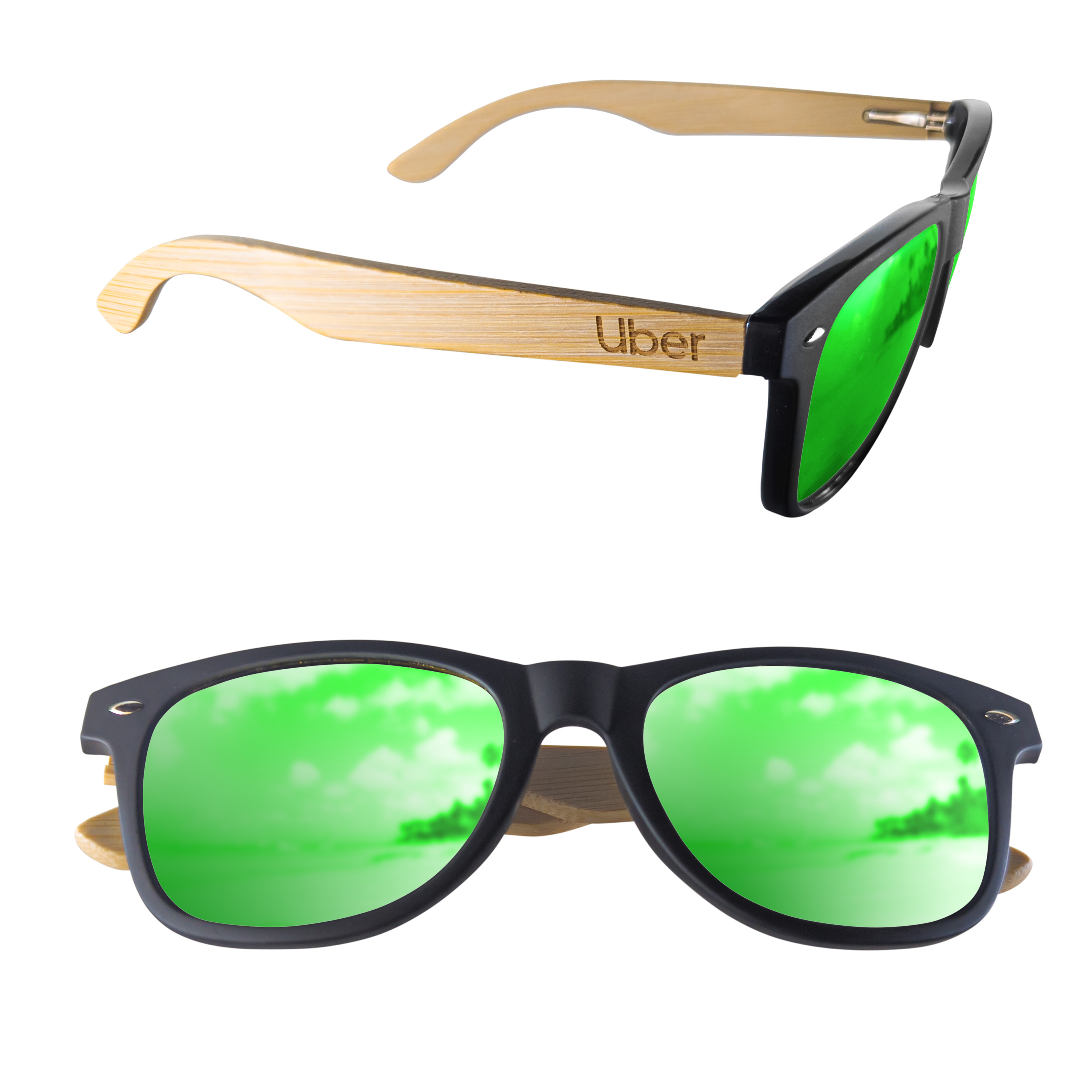 Mirror  Green Lens