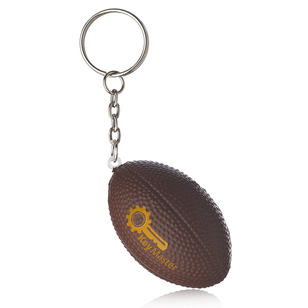 Foot Ball Stress Holder Keychains 1