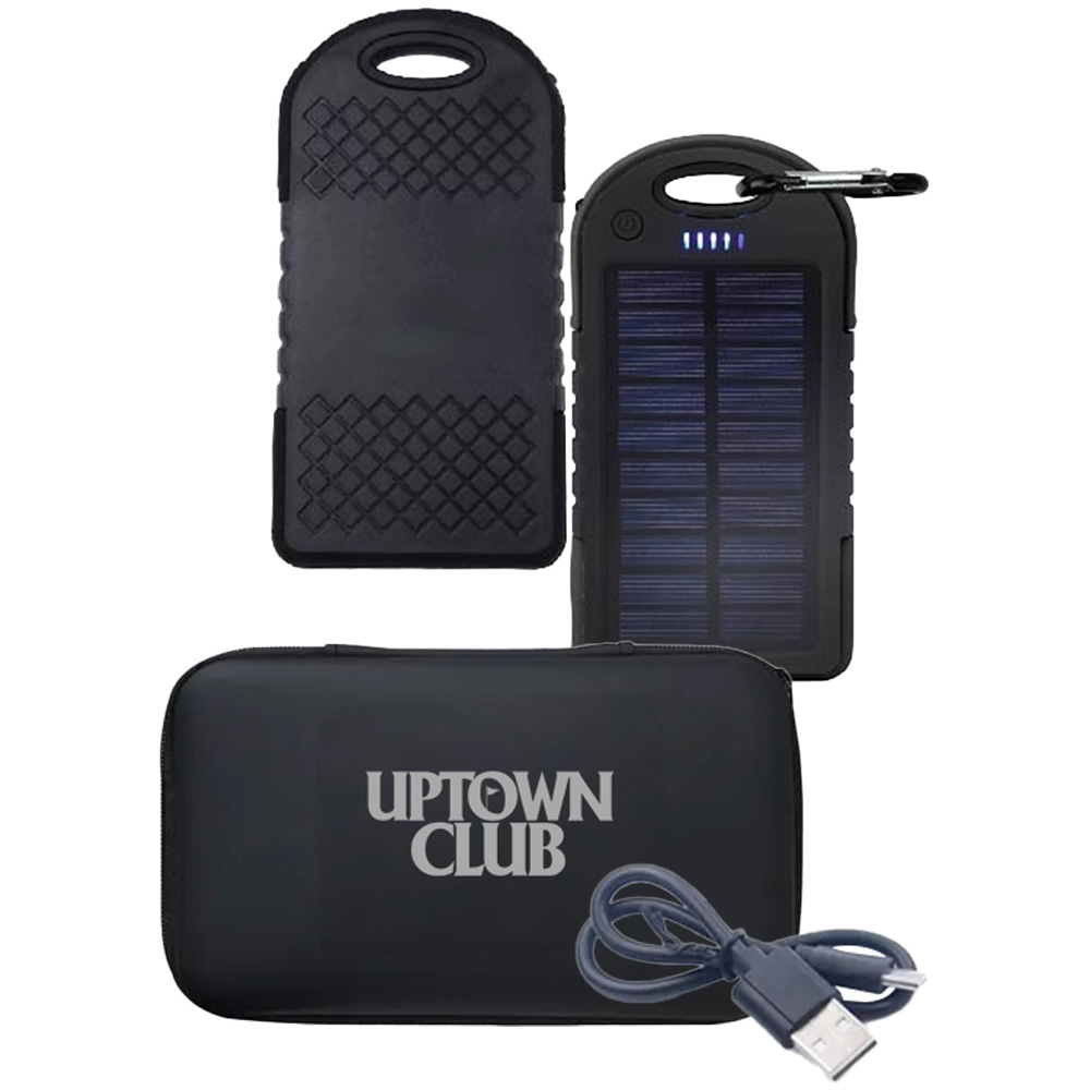 4000 mAh Solar Power Bank With Storage Bag 1