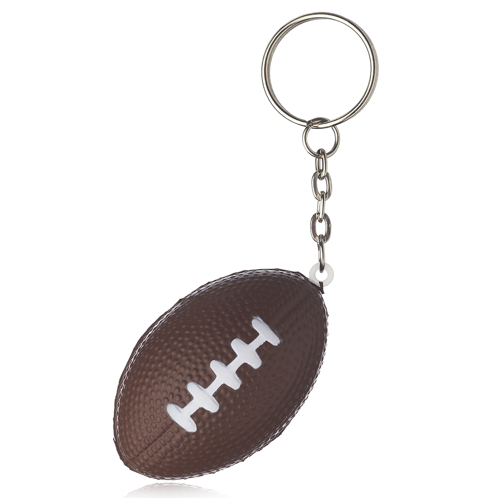 Foot Ball Stress Holder Keychains 3
