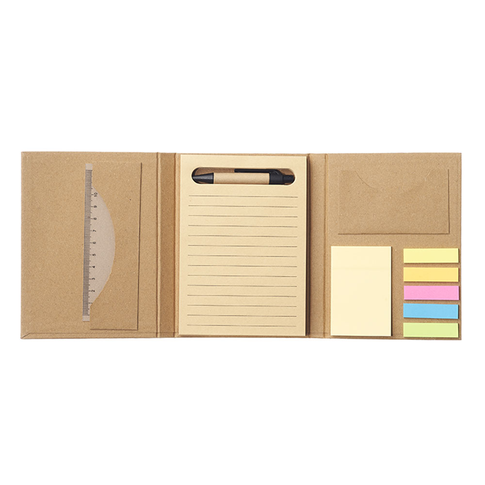 Edina Paper Notebook with Desk Essentials 2