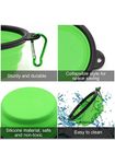 350ml Collapsible Pet Bowl with Carabiner 5