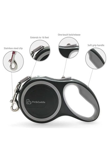 PET&CUDDLE 16 ft Retractable Dog Leash 5
