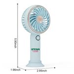 Simple LED and Handheld USB Rechargeable Fan 5