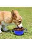350ml Collapsible Pet Bowl with Carabiner 4
