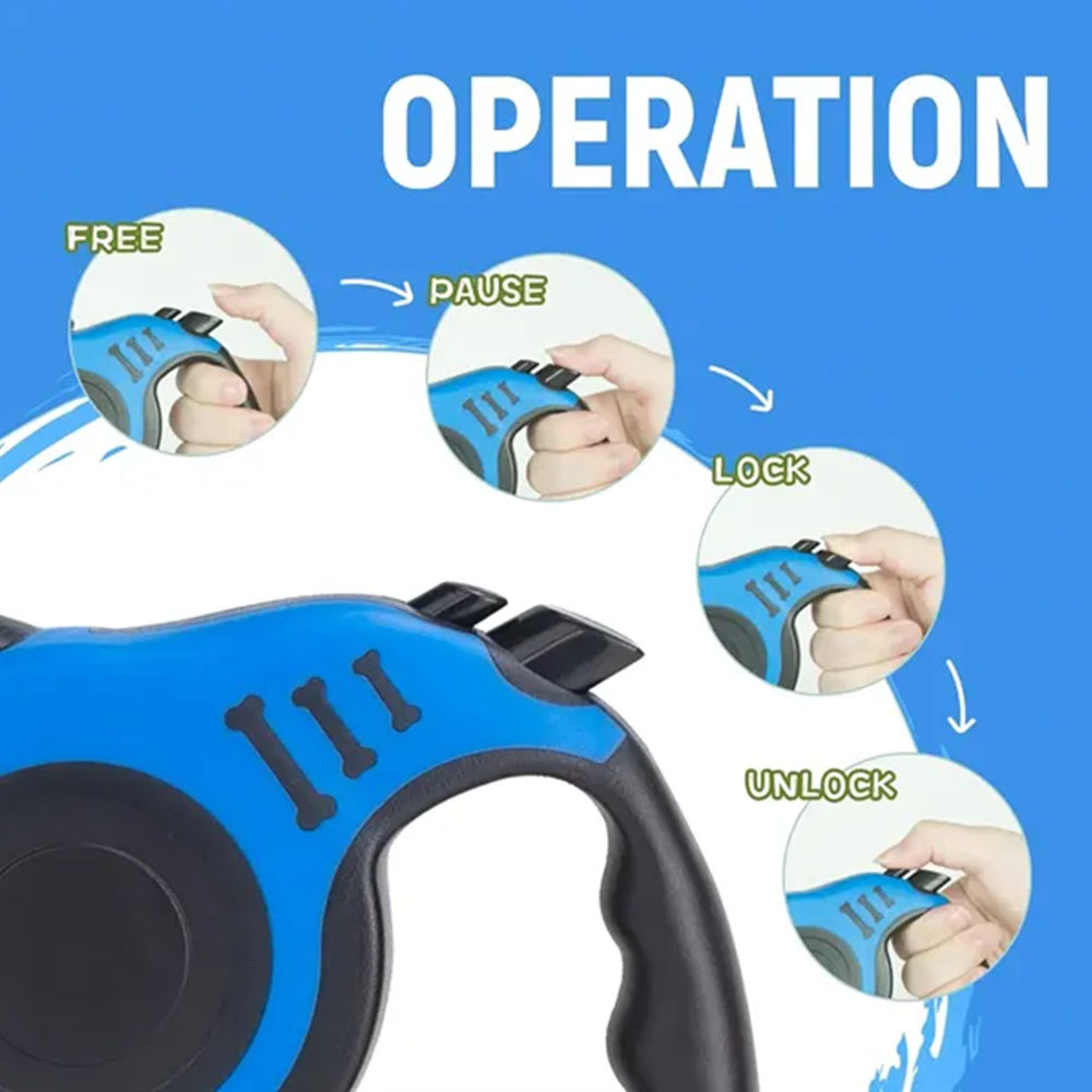 Retractable Dog Leash Auto Tractor Tape 7