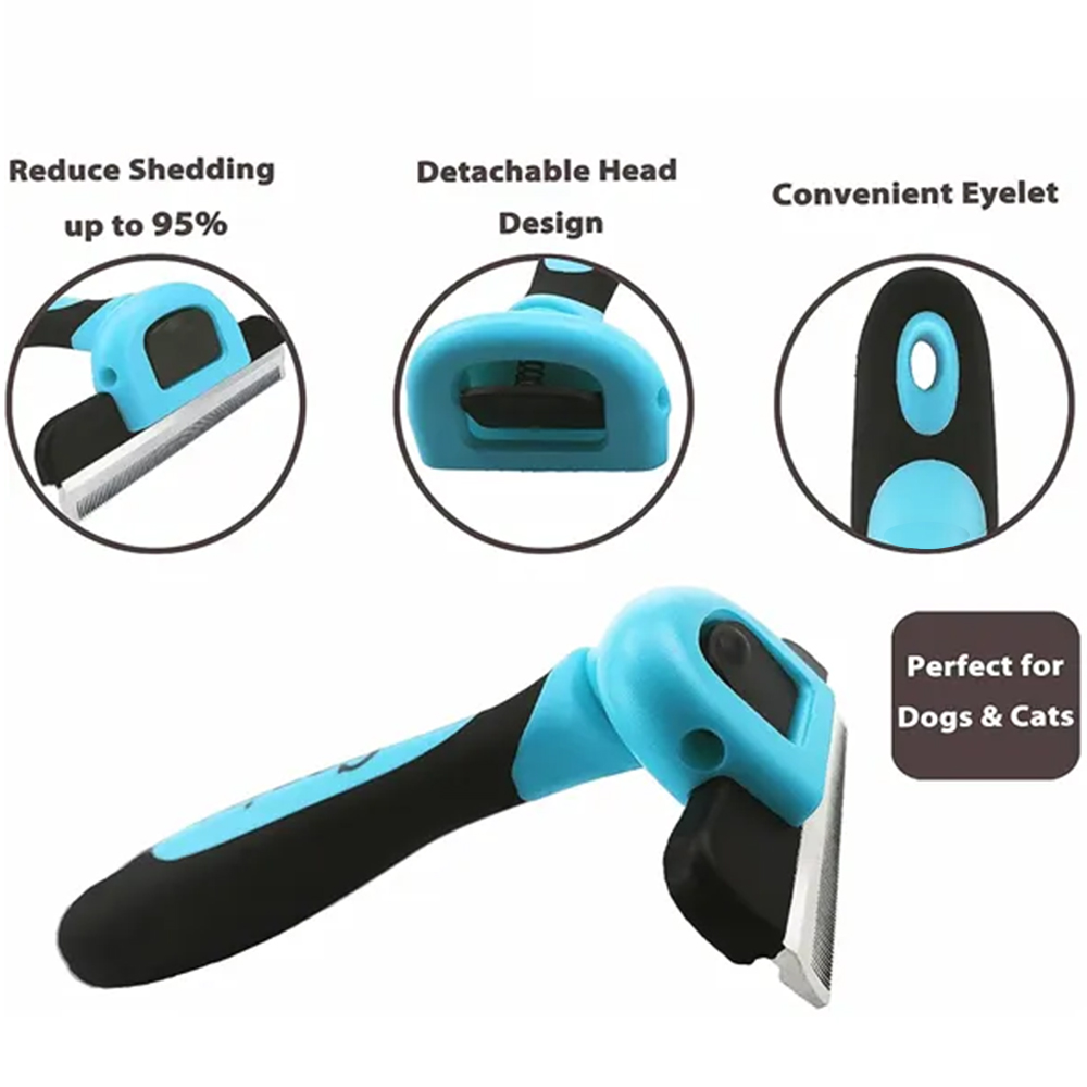 Professional Pet Deshedding Comb Tool 2