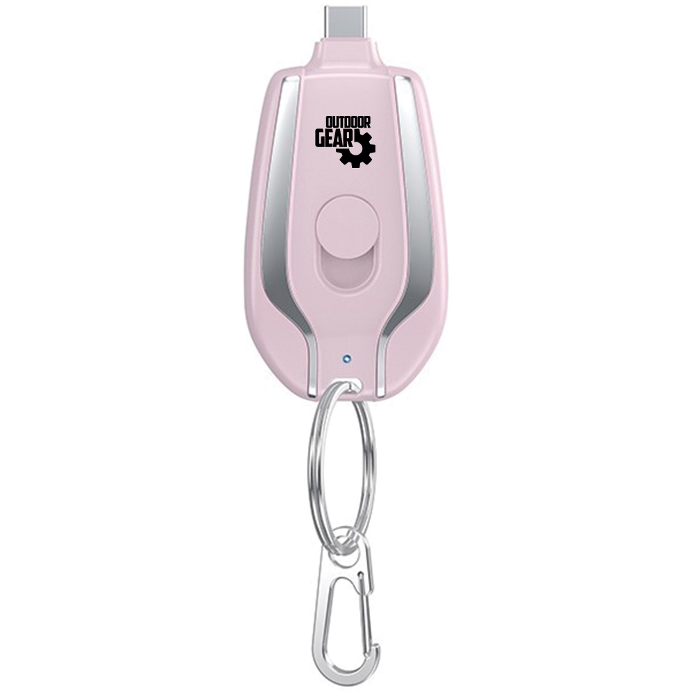 1500mAh Power Bank with Keychain for iPhone 3