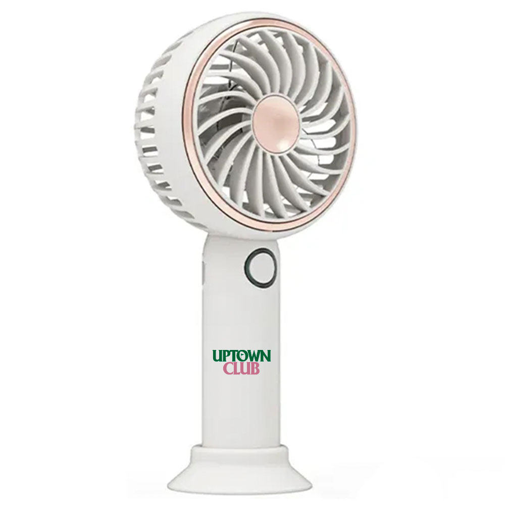 Simple LED and Handheld USB Rechargeable Fan 8