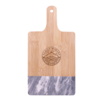 Black Marble & Bamboo Cutting Board 1
