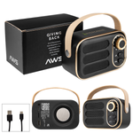 AWS Retro Boom FM Radio & Wireless Speaker 2