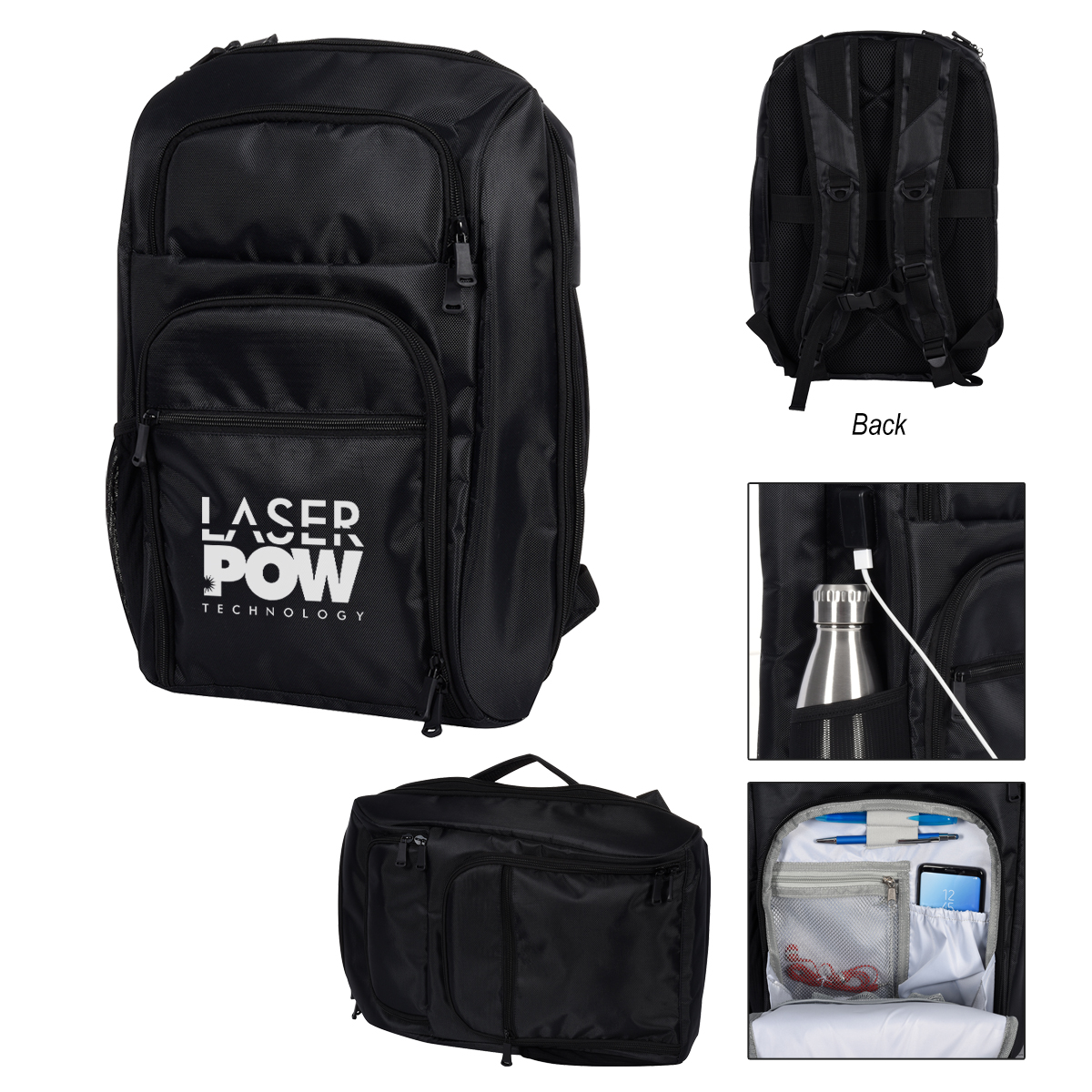 RFID Laptop Backpack & Briefcase 1