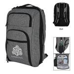 Heathered RFID Laptop Backpack & Briefcase 1