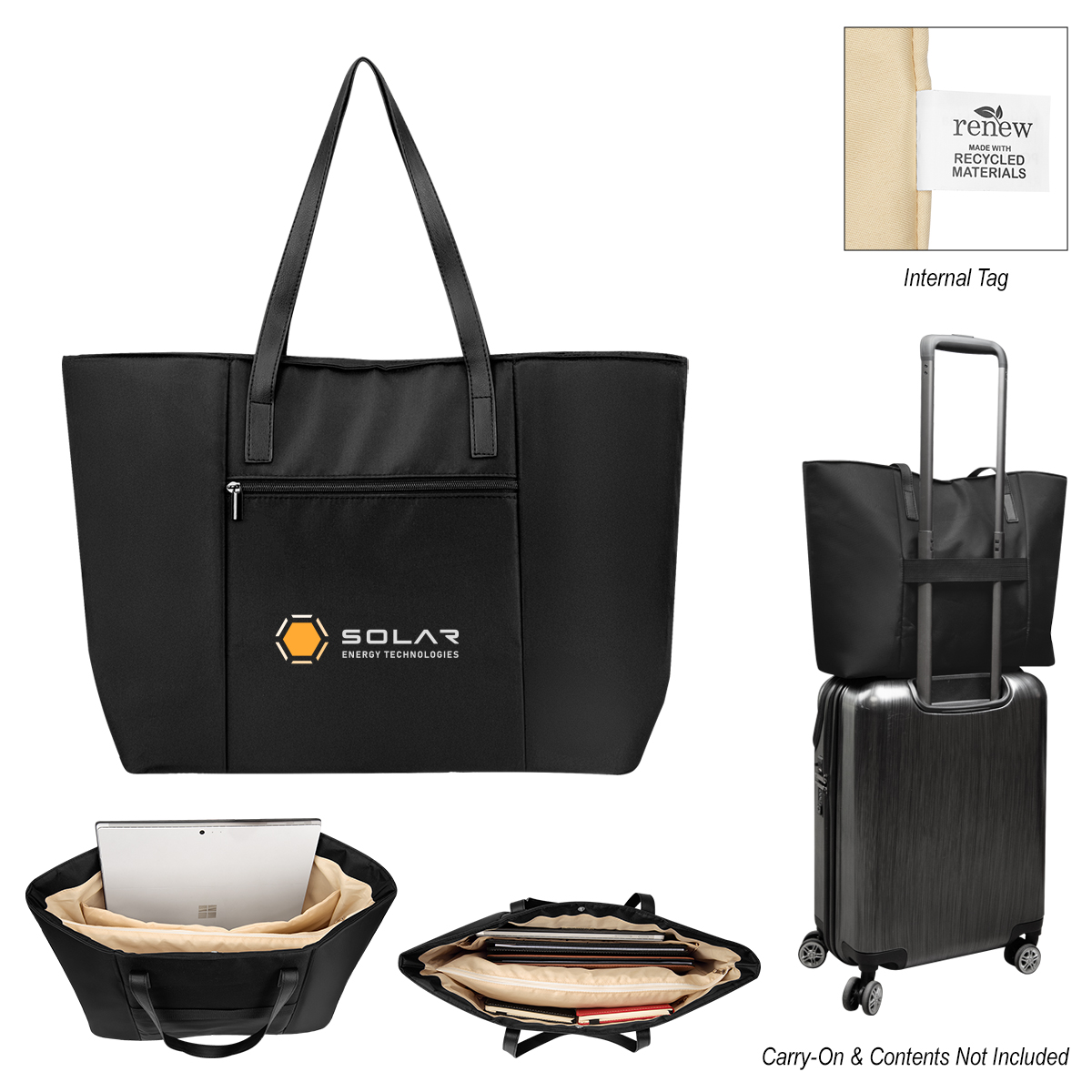 Executive rPET Laptop Tote Bag 2