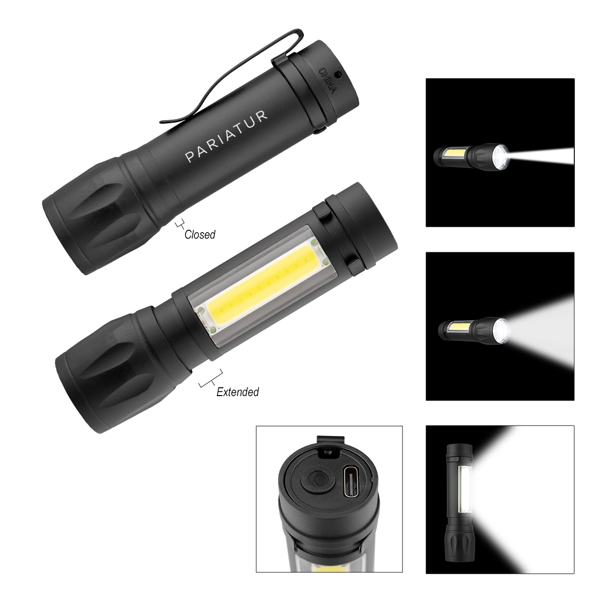 Torch Rechargeable Flashlight 2