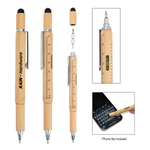 Bamboo Multi-Function Tool Pen 2