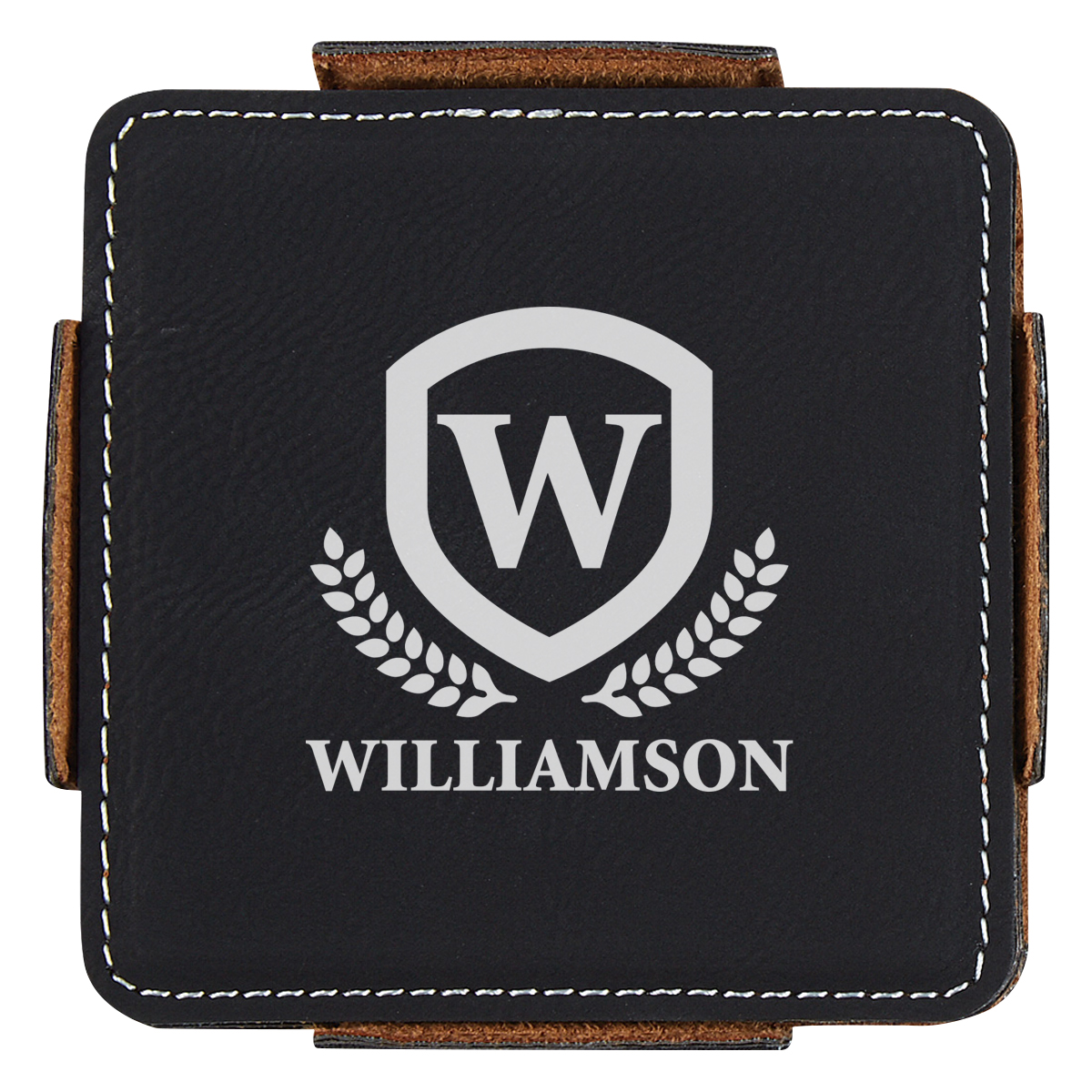 4-Piece Stitched Coaster Set 1