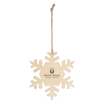 Wood Ornament - Snowflake 1