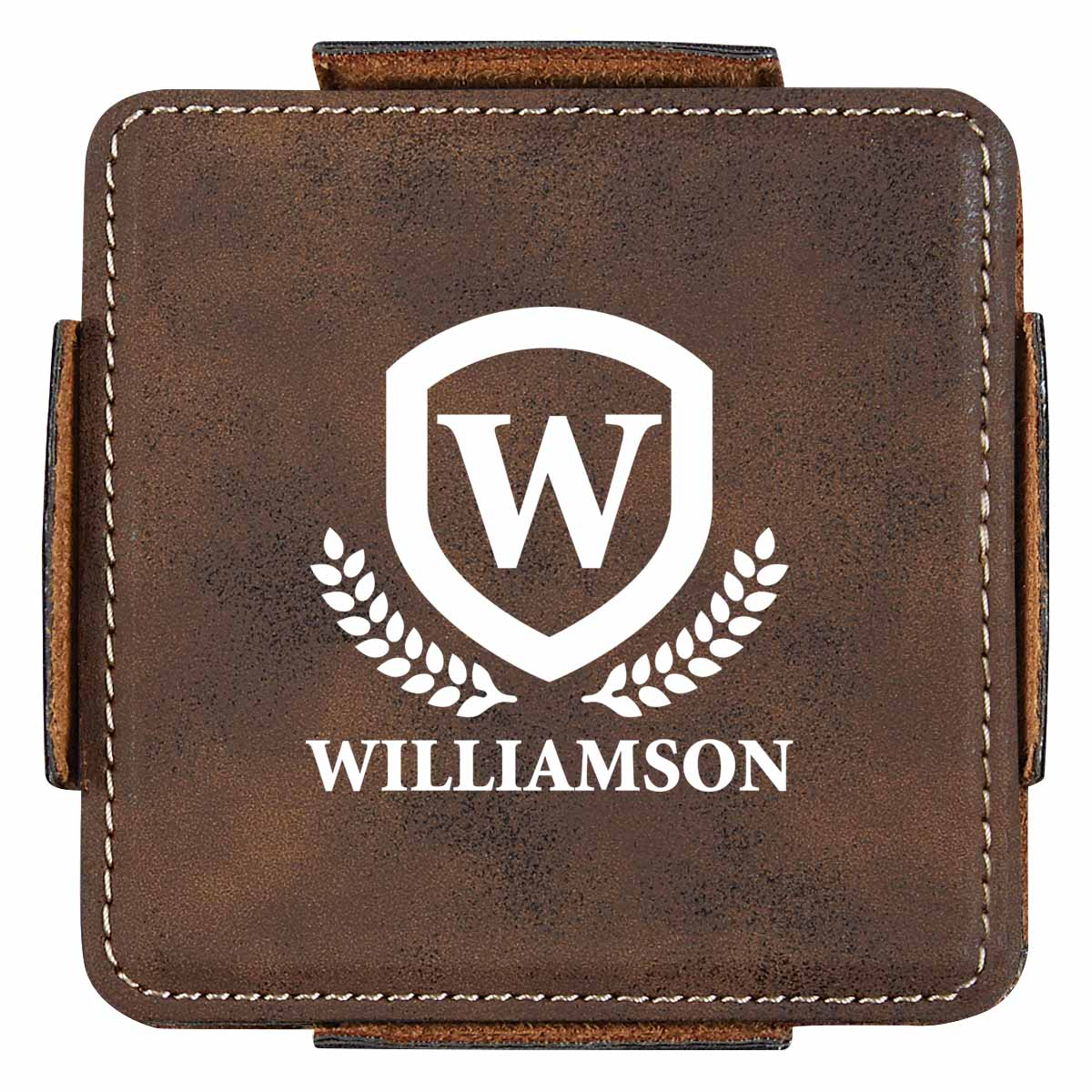 4-Piece Stitched Coaster Set 2