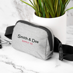 Everett rPET Heathered Belt Bag 2