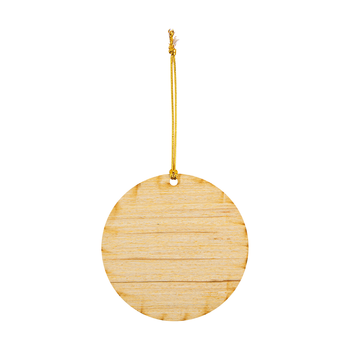 Wood Ornament - Circle 3
