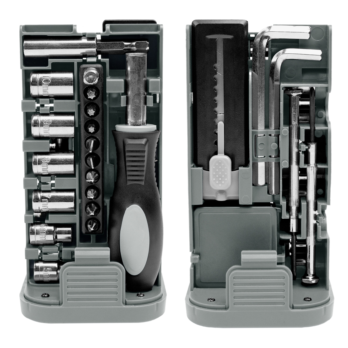 24-Piece Tool Set With Rechargeable LED Light 6