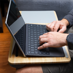 Bamboo Laptop Desk 3