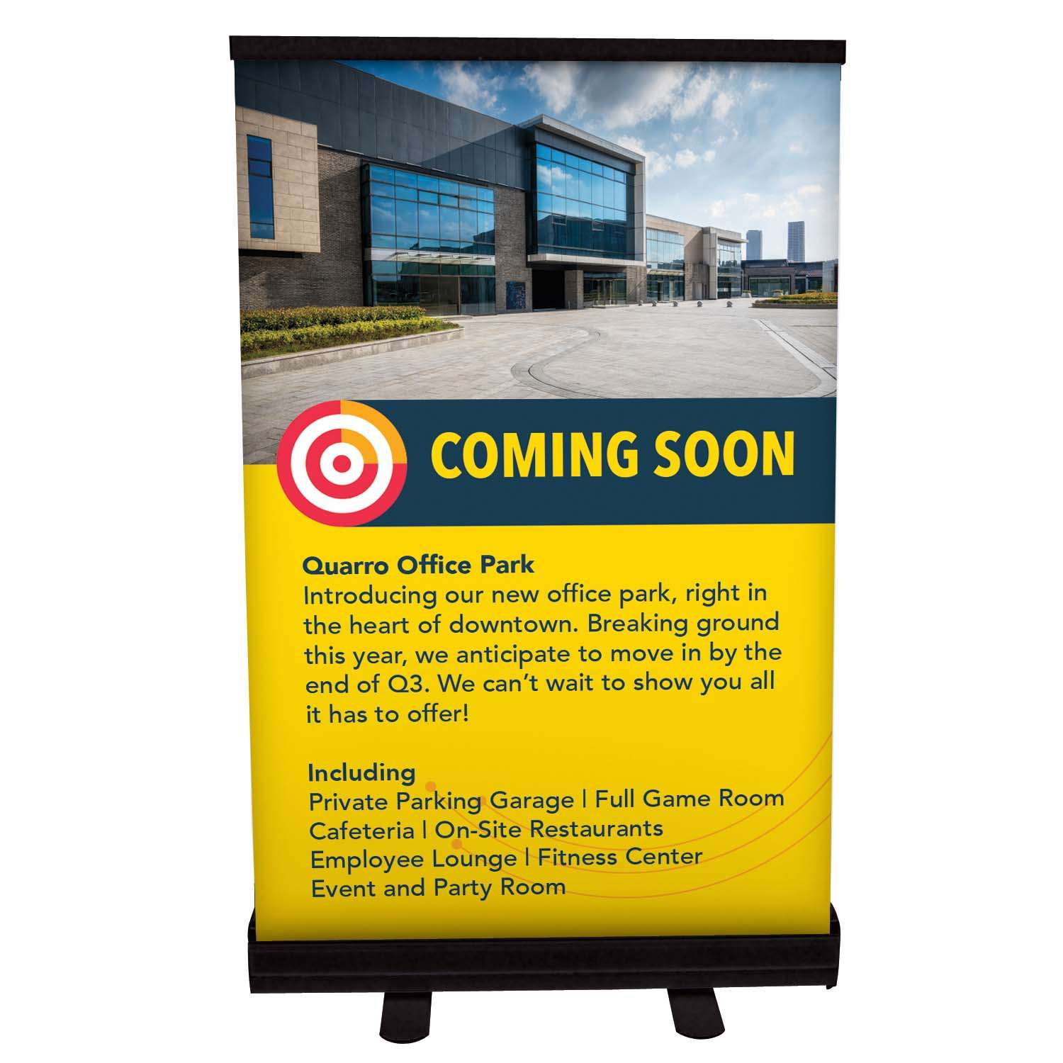 24" Economy Tabletop Retractor Kit (PVC-free Media) 3