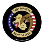 Mouse Carpet™ Heavy-Duty Fabric Mouse Pad (8"x3/16") Round 1