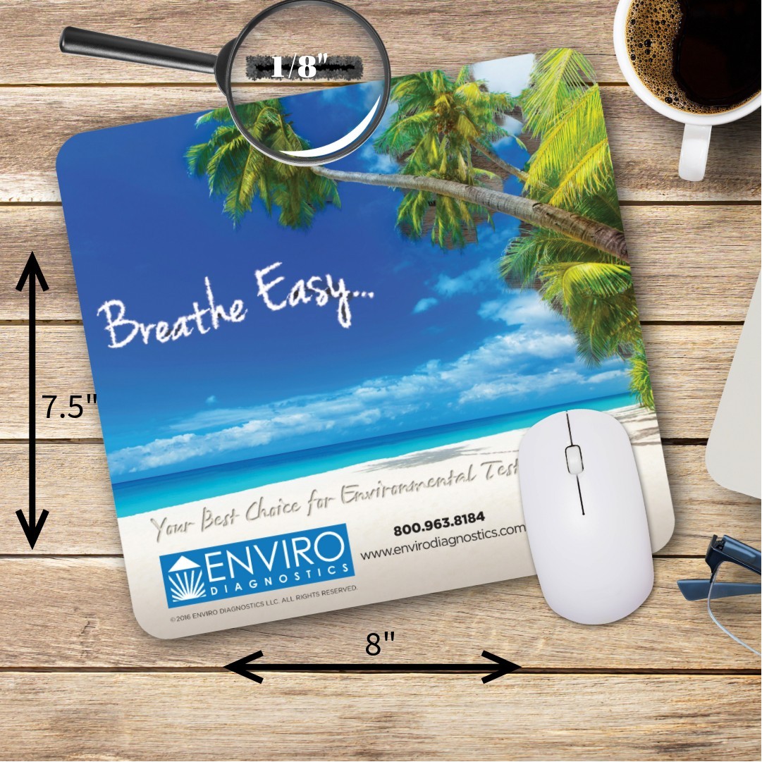 Mouse Carpet™ Heavy-Duty Fabric Mouse Pad (7.5"x8"x1/8") 1