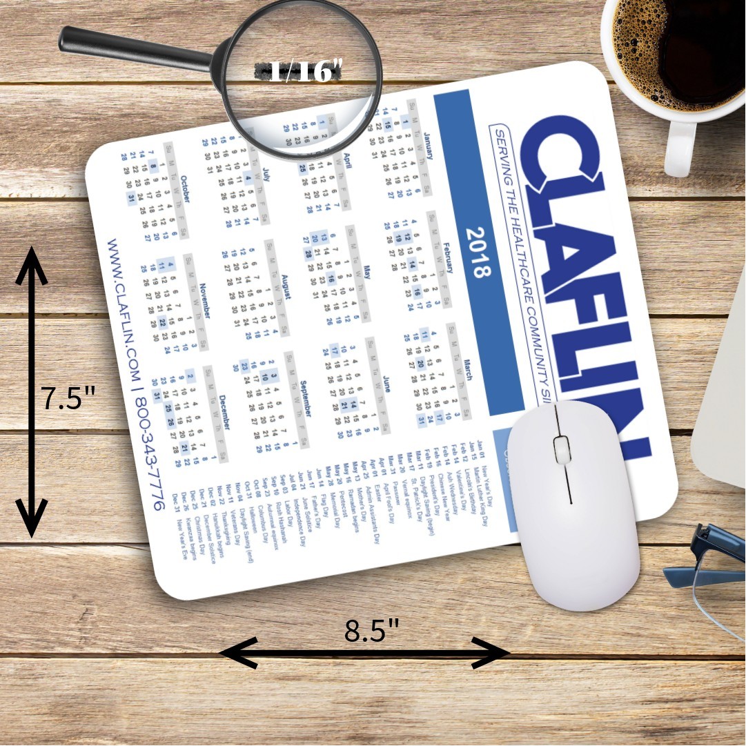 Mouse Carpet™ Heavy-Duty Fabric Mouse Pad (7.5"x8.5"x1/16") 1