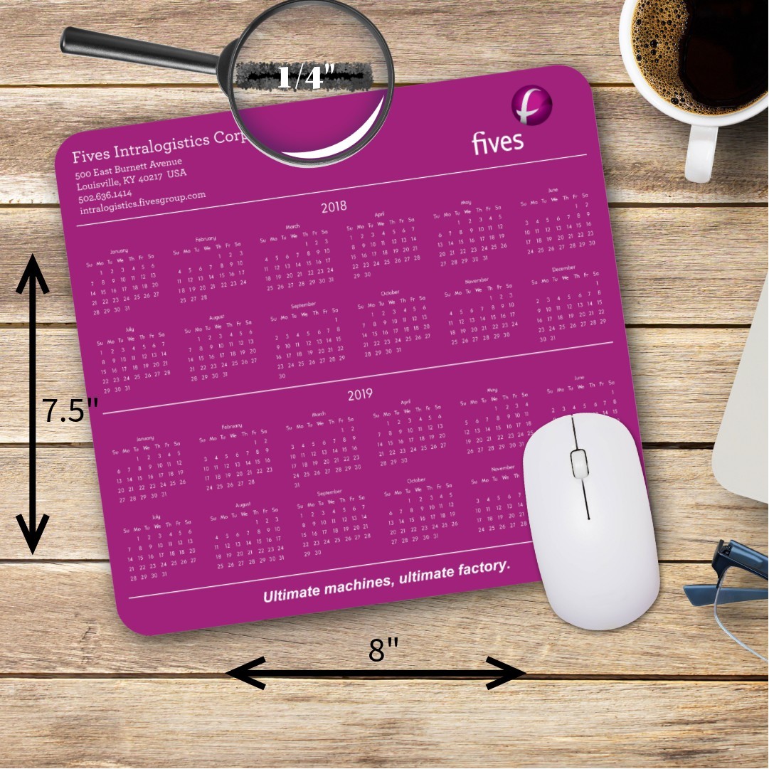 Mouse Carpet™ Heavy-Duty Fabric Mouse Pad (7 1/2"x8"x1/4") 1