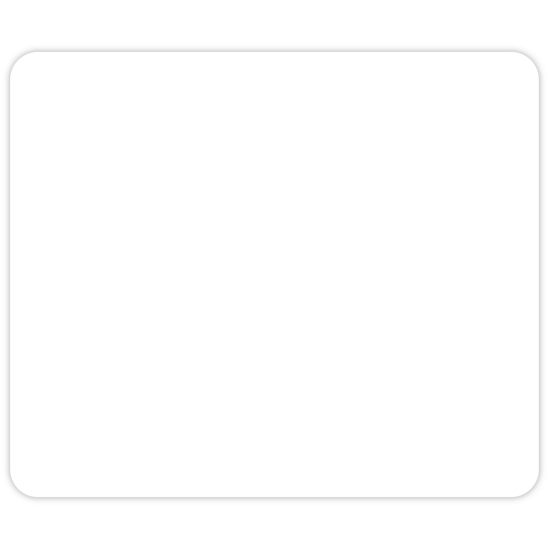 Mouse Carpet™ Heavy-Duty Fabric Mouse Pad (8"x9.5"x1/16") 2