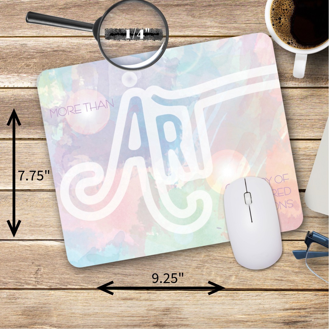Mouse Carpet™ Heavy-Duty Fabric Mouse Pad (7 3/4"x9 1/4"x1/4") 1