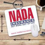 Mouse Carpet™ Heavy-Duty Fabric Mouse Pad (8"x9 1/2"x1/4") 1